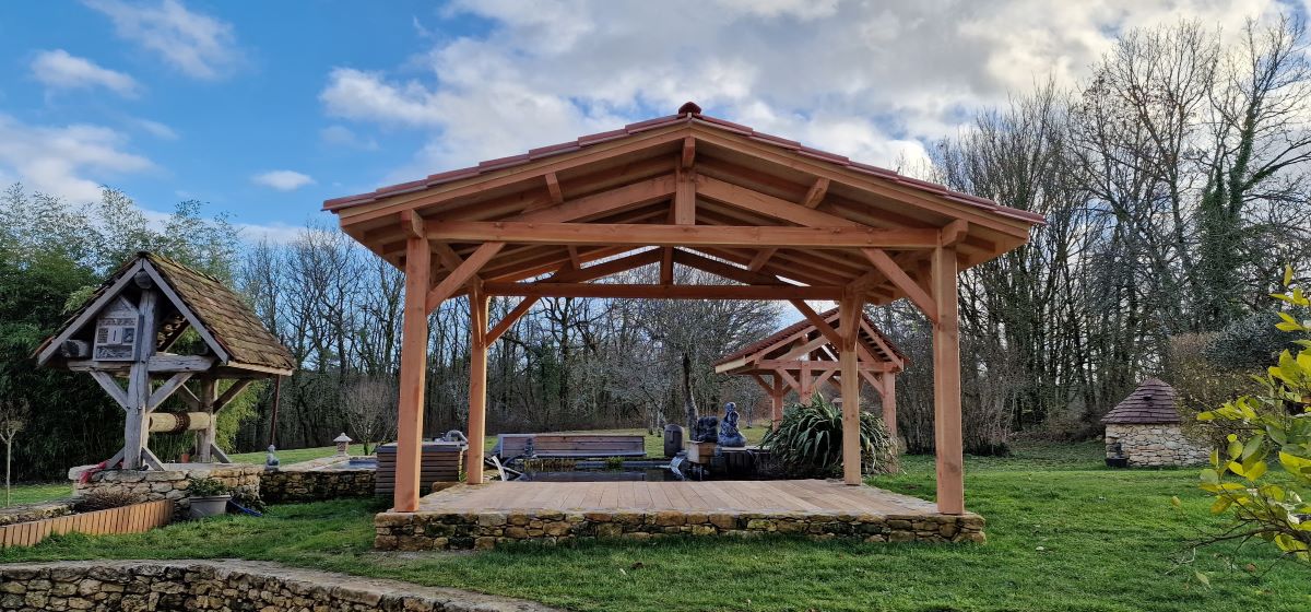 SP Bois | Pool House à Sainte-Alvère