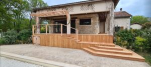 SP BOIS | Réalisation d’une terrasse en bois à Eglise-neuve-de-vergt