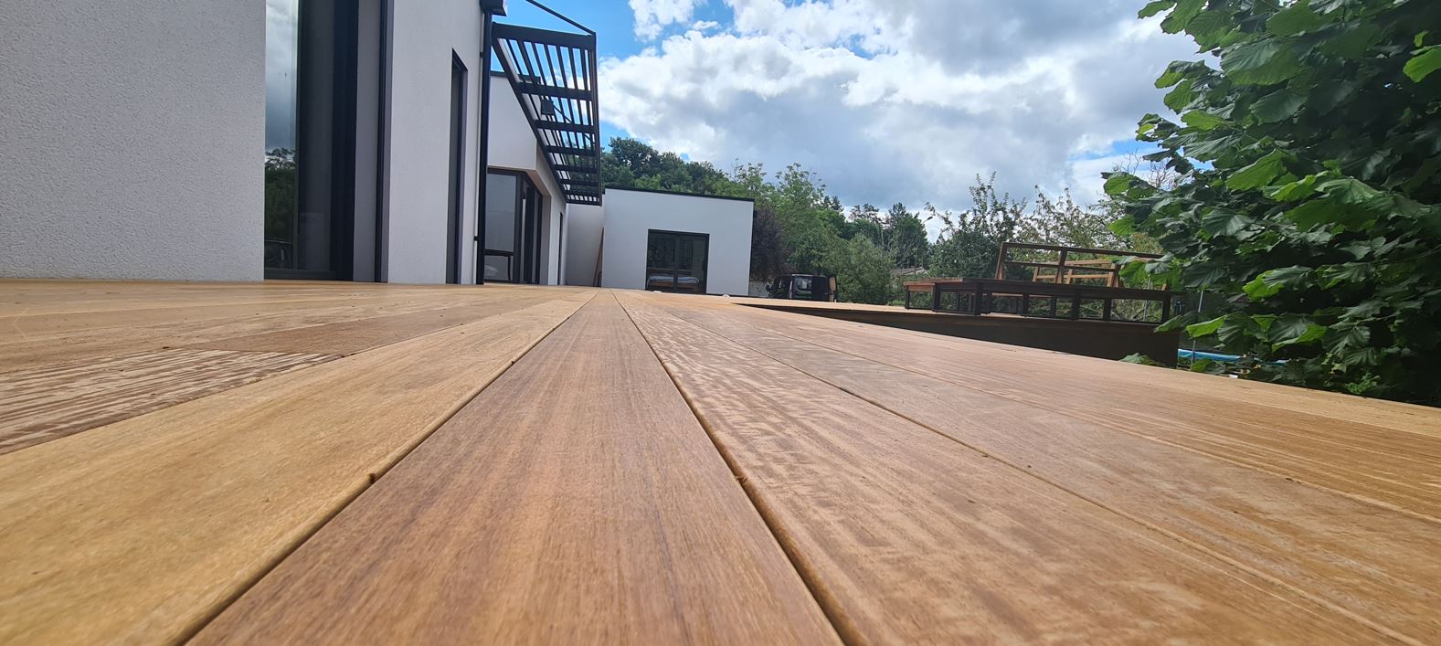 SP BOIS | Terrasse en bois autour d’une piscine à Le Bugue
