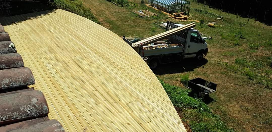 SP BOIS | Terrasse et escalier en bois à Paunat