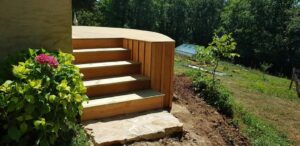 SP BOIS | Terrasse et escalier en bois à Paunat